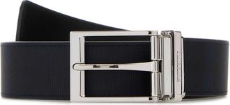 Burberry Printed Canvas Belt