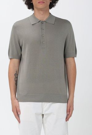 Paolo Pecora Polo in maglia di cotone e seta