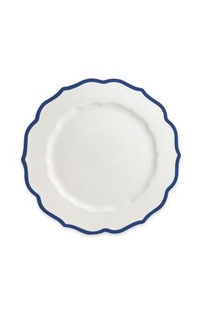 Caskata Stella Blue Scalloped Dinner Plate - Porcelain - Set 4 at Nordstrom