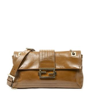 Fendi Baguette Chain Flap schoudertas