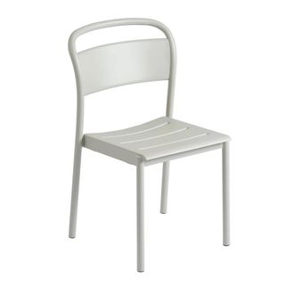 MUUTO Linear Steel Side Chair Outdoor, grau
