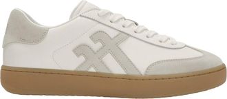 FitFlop Fitflop Womens The Dash T-Toe Leather/Suede Trainers in Urban Mix