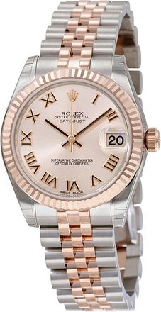 Rolex Pre-owned Rolex Datejust Lady 31 Pink Dial Ladies Watch 178271PRJ