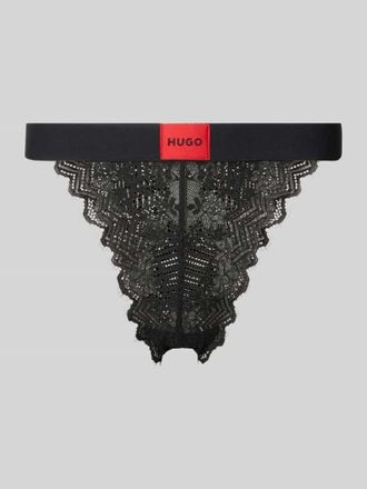 HUGO BOSS Slip mit Label Patch Modell LACE in Black, Gr&ouml;&szlig;e XL