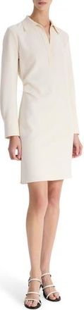 Vince Rugby Long Sleeve Dress in Off White at Nordstrom Rack, Size 12