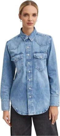 Ralph Lauren Mujer, Blusas y Camisas, Azul, Talla: M