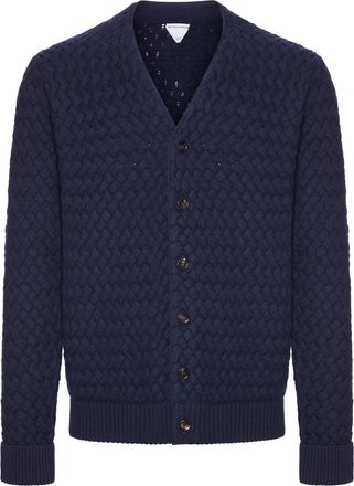 Bottega Veneta CABLE-KNIT WOOL CARDIGAN - Bottega Veneta - Man