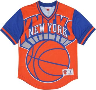 Mitchell & Ness NBA Jumbotron 3.0 Mesh V-neck Jersey - Heren - Fitness - Veelkleurig - M - Polyester - Fitness