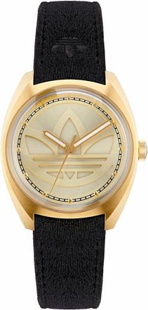adidas Edition One Horloge - Dames - Sport - Zwart - Maat: ONE Size Leer