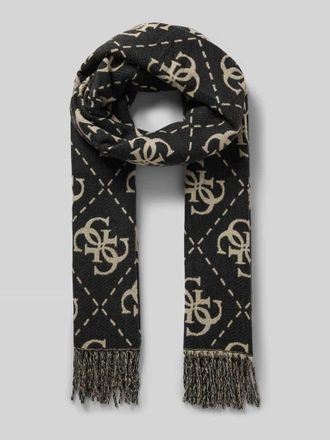 Guess Schal mit Ausfransungen in Black, Gr&ouml;&szlig;e 1