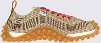 Ami Mirage Low-Top Mesh Trainers with Chunky Sole and Contrast Stitching