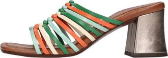 Chie Mihara Sandalen - Dames - Muiltjes - Veelkleurig - 37 EU - Leer - Schoenen