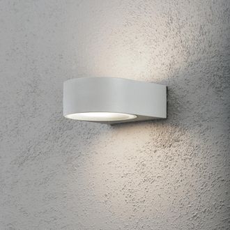 Konstsmide Aplique De Pared Contempor&aacute;nea Gris Aluminio