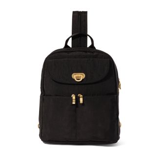 Baggallini Coastal Flip Lock Day Pack Convertible Backpack Sling