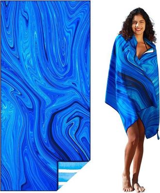 OEM Toalla De Playa Con Estampado De Ballenas, 75 X 150 Cm, Toalla De Microfibra De Secado R&aacute;pido, Ligera Y Vers&aacute;til Para La Playa, La Piscina