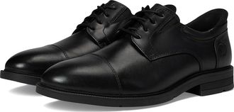 Nunn Bush Kore Icon Cap Toe Oxford Easy-on Easy-off Dress Casual Shoe Mens Shoes Black : 10.5 W (EE), Leather