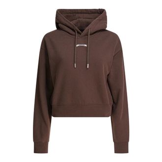 Jacquemus Hoodies, female, Brown, L, Gros Grain Hoodie