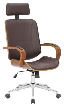 Clp Clp - Silla De Oficina Dayton Nogal/marr&oacute;n