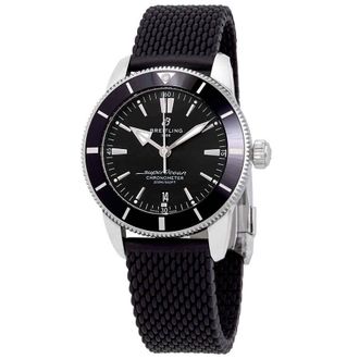 Breitling Superocean Heritage II Automatic Chronometer 44 mm Black Dial Mens Watch AB2030121B1S1