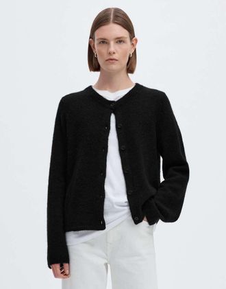 Selected Cardigan nero