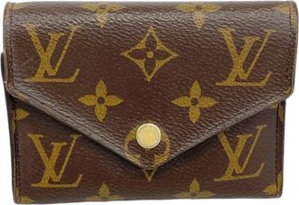 Louis Vuitton Brown Wallet (Tri-Fold) (Pre-Owned)