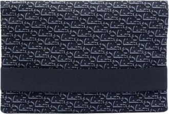 Dior Pre-owned Clutches, female, Blue, Size: ONE SIZE Pre-owned Canvas Clutch