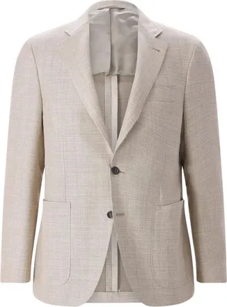 Canali Blazers, male, Brown, Size: 2XL Kei Blazer
