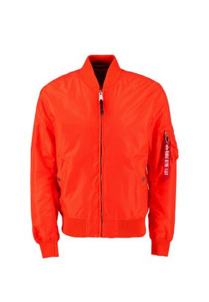 Alpha Industries Alpha Industries Mens MA-1 TT Two Tone Bomber Jacket - Red - Size Small
