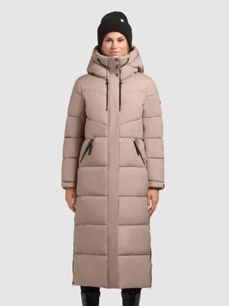 Khujo Steppmantel KHUJO SHIMANTA5, Damen, Gr. XXL (44), greige, Steppware, Obermaterial: 100% Polyester. Futter: 100% Polyester. Wattierung: 100% Polyester,