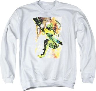 Gildan Justice League of America Painted Archer Adult Crewneck Sweatshirt