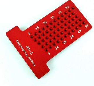 OEM Regla De Medici&oacute;n En T - Regla De Medici&oacute;n - Marcado De Precisi&oacute;n - Aleaci&oacute;n De Aluminio - Herramienta M&eacute;trica Para Trabajar La Madera Mini Scribe T60