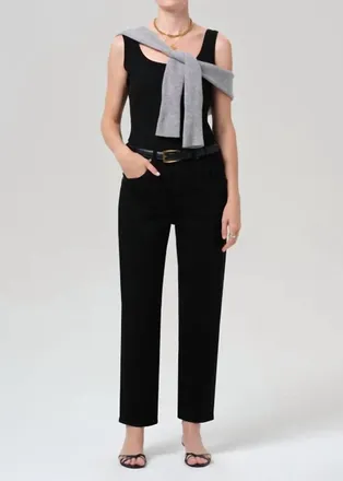 Citizens Of Humanity Delfina Straight Leg Pants In Starless
