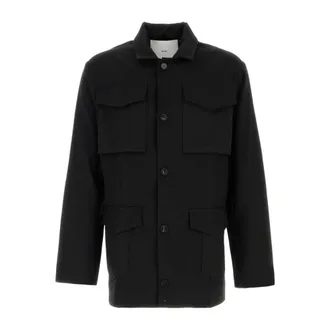 SETCHU Light Jackets, male, Black, Size: L Origami Safari Jacket