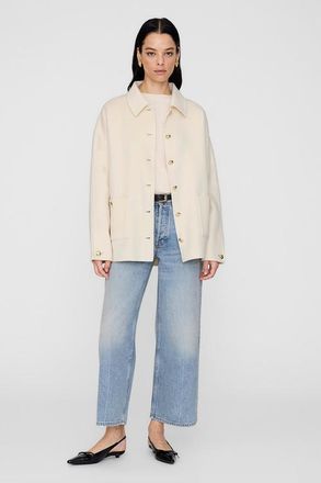 Anine Bing Luca Cashmere BlendJacket in Ivory at Nordstrom, Size X-Small