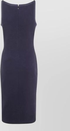 Emporio Armani cotton dress knee length ribbon trim