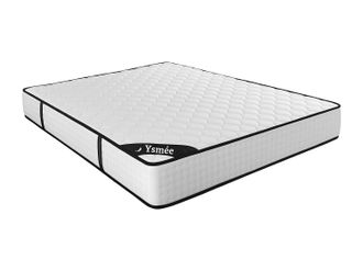 Vente-Unique Colch&oacute;n 160 x 200 cm muelles ensacados 7 zonas y viscoel&aacute;stica 22cm de grosor- LUREAN de YSM&Eacute;E