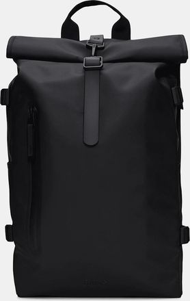 Rains Rolltop Rucksack Large - Dark Grey 153 - Black - Size: ONE size
