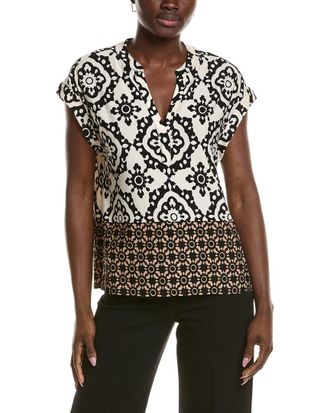 Vince Camuto Printed Blouse