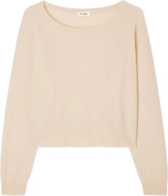 American Vintage Maglione Raxow con scollo a barca - Toni neutri