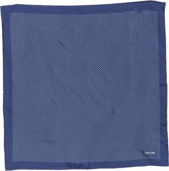 Tom Ford Foulard a pois - Blu