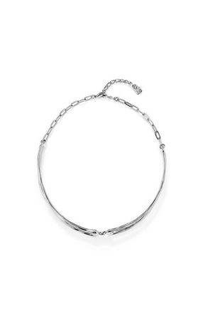 UNOde50 Choker Necklace With White Topaz in Silver at Nordstrom