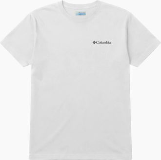 Columbia Mens Columbia CSC Basic Logo T-Shirt - White - Size: 44