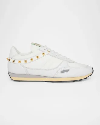 Valentino Garavani Men & apos;s Stud Up Low-Top Sneakers