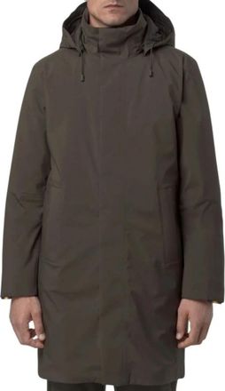 K-Way Blouson - Heren - Parka Jassen - Bruin - L - Jassen
