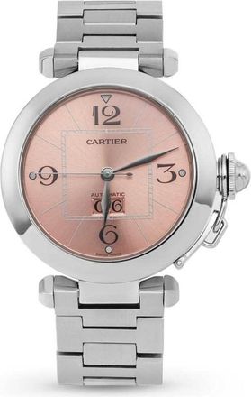Cartier Pre-owned Cartier Pasha Automatic Pink Dial Unisex Watch W31058M7