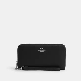 Coach Long Zip Around Wallet