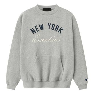 Fear of God Yankees Sport Crewneck Concrete Heather 192ML254412F