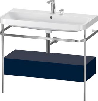 Duravit Set C-bonded Duravit Happy D.2 Plus Con Consola Met&aacute;lica Y Caj&oacute;n