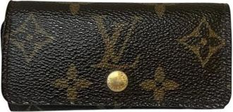 Louis Vuitton Pre-owned Accessories, male, Brown, Size: ONE SIZE Pre-owned Monogram Key Case