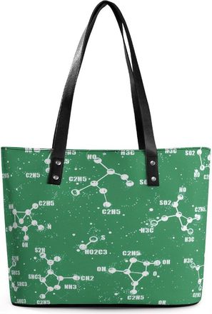 Generic Chemistry Science Tote Bags for Women Cute Shoulder Purses Handbags
